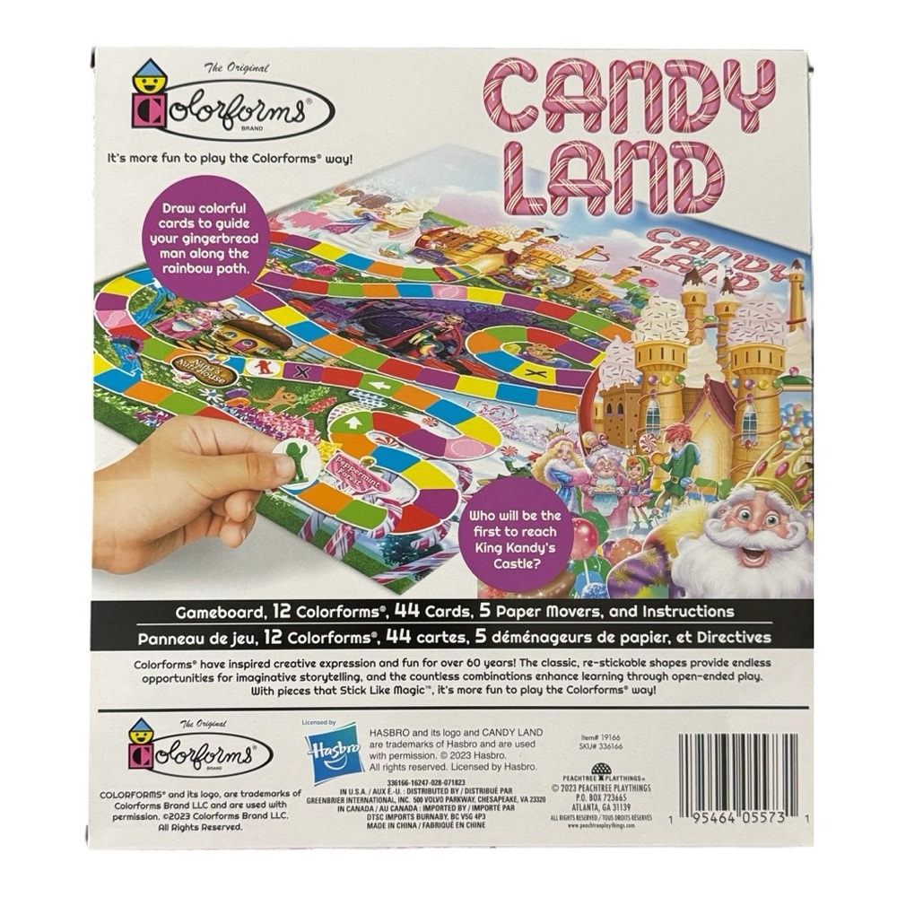 Candy Land Board Game - Colorforms Edition Classic Kids Game - Picture 3 of 3